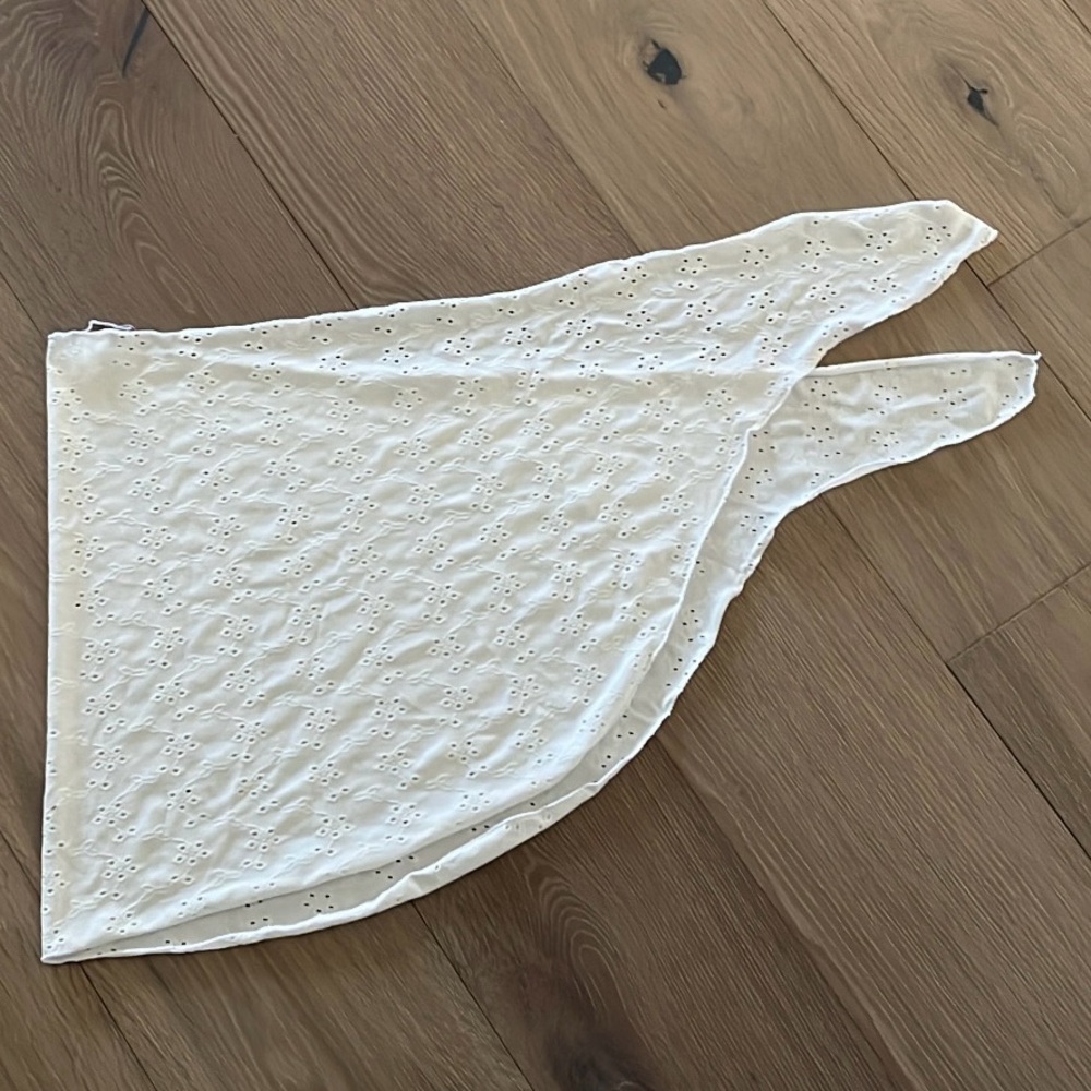 Floral beach cover skirt